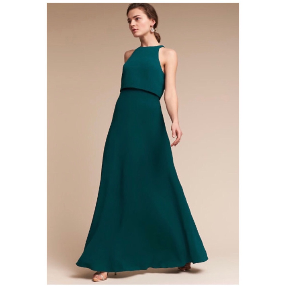 Jill Jill Stuart x BHLDN Teal Dress